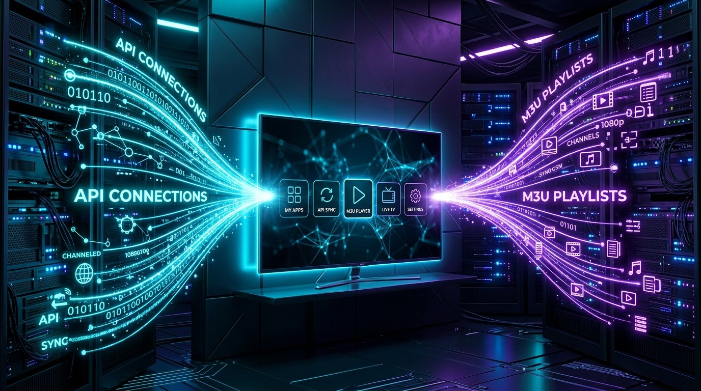 M3U and Xtream Codes IPTV login methods compared