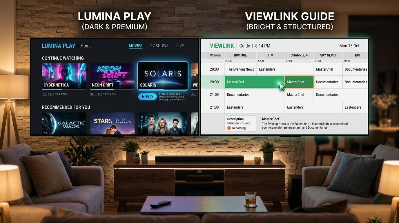 Comparison of IPTV Smarters, TiviMate and XCIPTV players