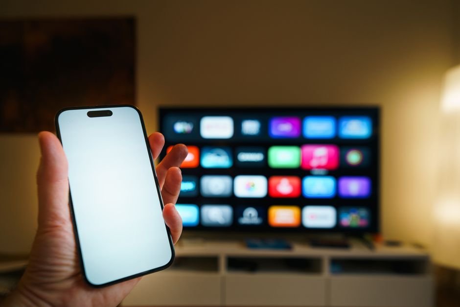 Installing an app on a Fire TV Stick from the living room