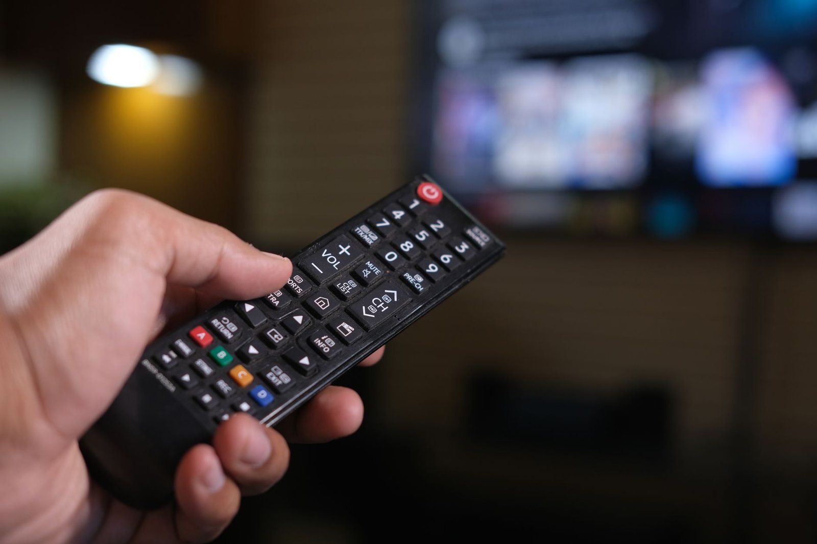 Viewer testing playback on a TV after XCIPTV setup